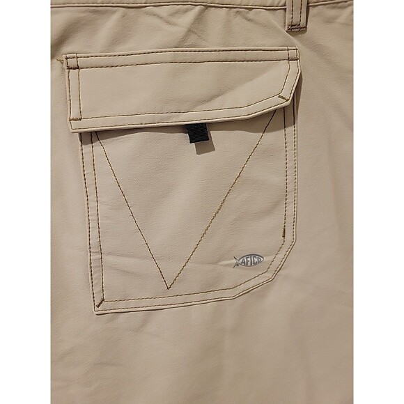 Aftco M80 Stealth Fishing/Boating Shorts Stone Biege Men's Size 38x10 Outdoors - Picture 5 of 8